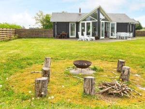 Zahrada ubytování Holiday home Ansager XXXVI