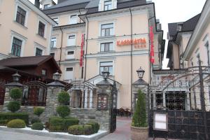 Budova, v ktorej sa hotel nachádza