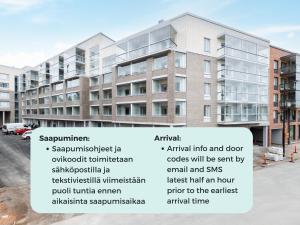 an image of an apartment building at Hiisi Homes Hämeenlinna Asemanranta in Hämeenlinna