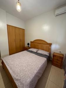 Postel nebo postele na pokoji v ubytování Appart Plein Centre OUJDA