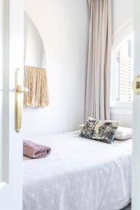 Postel nebo postele na pokoji v ubytování La casa de Jacobo