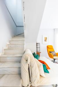 Posezení v ubytování La casa de Jacobo