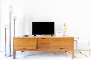 TV a/nebo společenská místnost v ubytování La casa de Jacobo