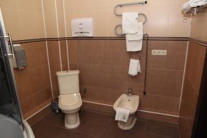 Kúpeľňa v ubytovaní Kleopatra VIP hotel