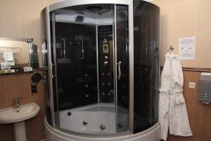 Kúpeľňa v ubytovaní Kleopatra VIP hotel
