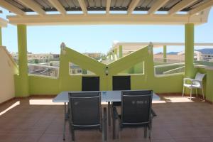 A balcony or terrace at Delfines III Solo Familias Serviplaya
