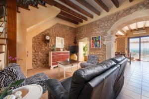 Posezení v ubytování Casa del Sol