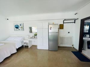 Ένα ή περισσότερα κρεβάτια σε δωμάτιο στο Top floor apartment
