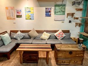 Area soggiorno di Gift Box Hostel