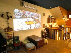 TV o dispositivi per l'intrattenimento presso Gift Box Hostel