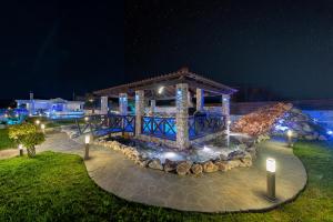 A garden outside Marble Pool Villa