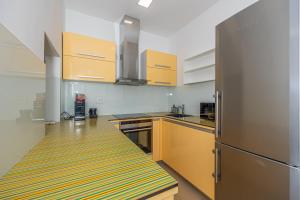 Kuchyň nebo kuchyňský kout v ubytování Villa Veronika Apartments