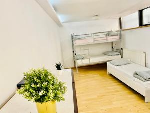Postel nebo postele na pokoji v ubytování A.G ROMANA HOSTEL + 9 fotografií