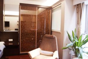 Posezení v ubytování Kaibin Apartment- Nanjing University Branch + 23 fotografií