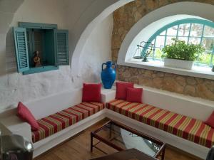 Istumisnurk majutusasutuses Cornucopia Hotel