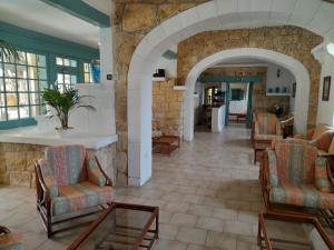 Istumisnurk majutusasutuses Cornucopia Hotel