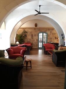 Istumisnurk majutusasutuses Cornucopia Hotel