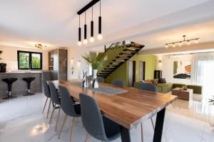 Χώρος καθιστικού στο Villa Zara