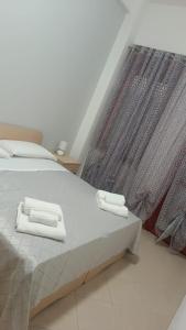 Postel nebo postele na pokoji v ubytování B&B Michael's Dream