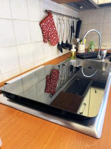 Cucina o angolo cottura di Casa di Arianna in centro storico a Vimercate