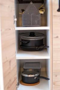 A kitchen or kitchenette at Tiny Zwick