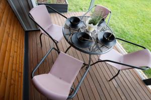 A garden outside Tiny Zwick