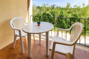 Balkón alebo terasa v ubytovaní Cubells 2 Apartamento cercano a la playa