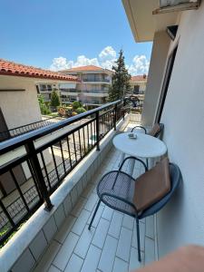 Balkón alebo terasa v ubytovaní Hotel Afrodite