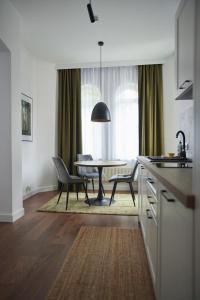 Η κουζίνα ή μικρή κουζίνα στο Apartament Miła 2