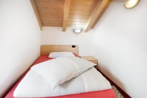 A bed or beds in a room at Baita Truzz appartamento Valle
