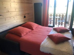 Postel nebo postele na pokoji v ubytování Studio Beethoven