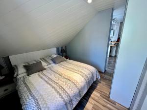 Voodi või voodid majutusasutuse Apartmány v ráji (Českém) toas