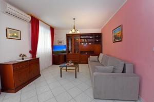 TV a/nebo společenská místnost v ubytování Apartments Jasmina