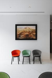Posezení v ubytování RÍOS SUITES Tudela