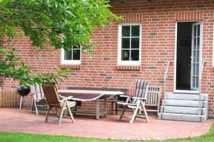 Patio nebo venkovní prostory v ubytování Schröderhof