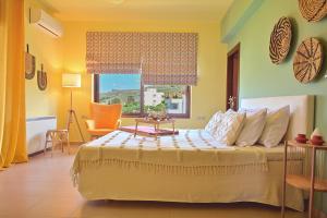 Säng eller sängar i ett rum på Ventana Al Mar!
