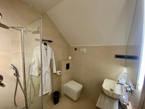 Koupelna v ubytování Boutique hotel ZBILJE