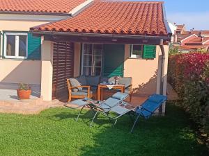 Zahrada ubytování Apartment Leonarda