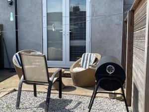 Posezení v ubytování Campion lodge