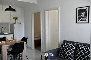Kuchyň nebo kuchyňský kout v ubytování Golden Neretva apartments
