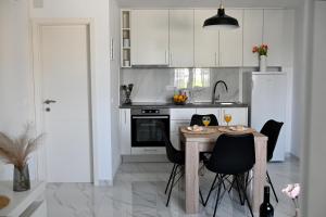 Kuchyň nebo kuchyňský kout v ubytování Golden Neretva apartments