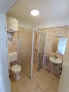 Koupelna v ubytování Apartment Leonarda + 37 fotografií