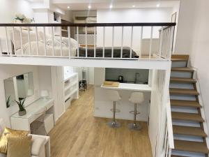 Posedenie v ubytovaní Modern Mini Loft apartment Roma