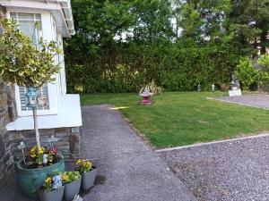 Garður fyrir utan Mulberry Lodge