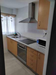 Kuchyň nebo kuchyňský kout v ubytování Casa Coletor