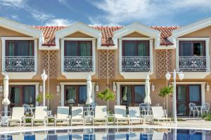 Bazén v ubytování Dalyan Resort & Spa nebo v jeho okolí