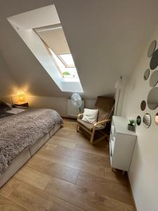 Posteľ alebo postele v izbe v ubytovaní Comfort Zone Ostroda BOHO SCANDI