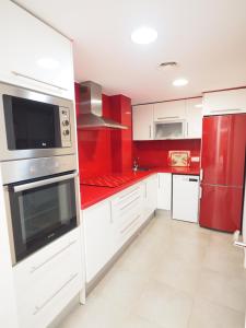 A kitchen or kitchenette at casa remei Még 23 kép
