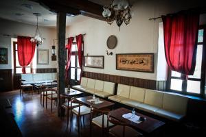 A seating area at Nymph