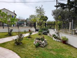 Zahrada ubytování Villa Vangelis